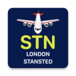 stansted airport stn: flight a android application logo